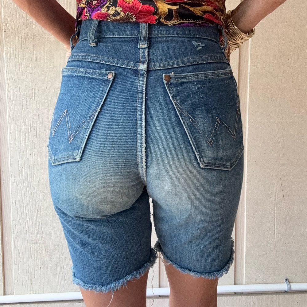 Vintage Wrangler Bluebell sanforized long shorts 24/0